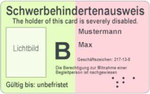 Schwerbehindertenausweis