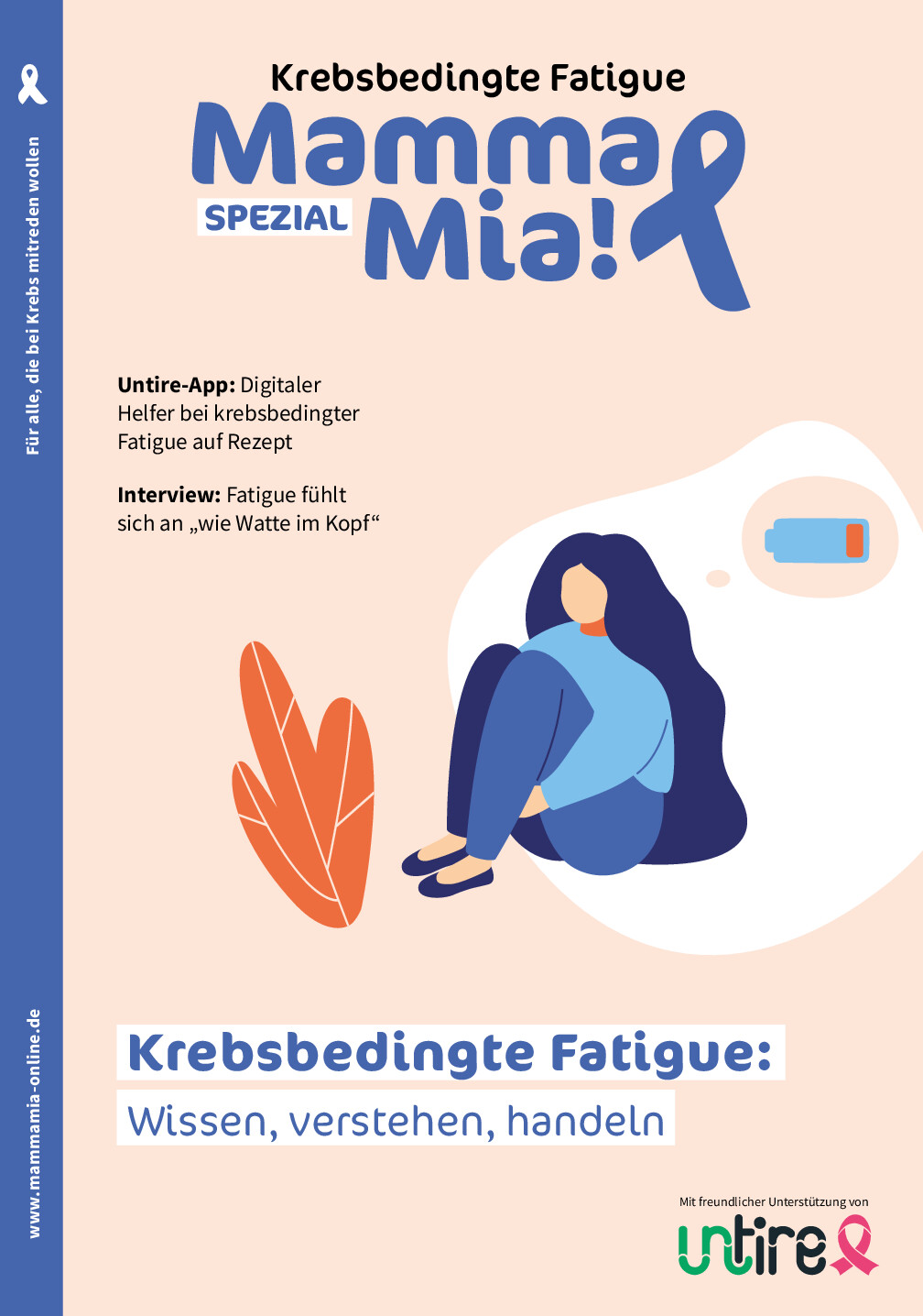 Ratgeber Digital: Fatigue bei Krebs
